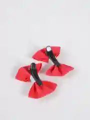 Кораллово-розовый детские заколки для волос с бантиками для девочек