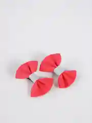 Кораллово-розовый детские заколки для волос с бантиками для девочек