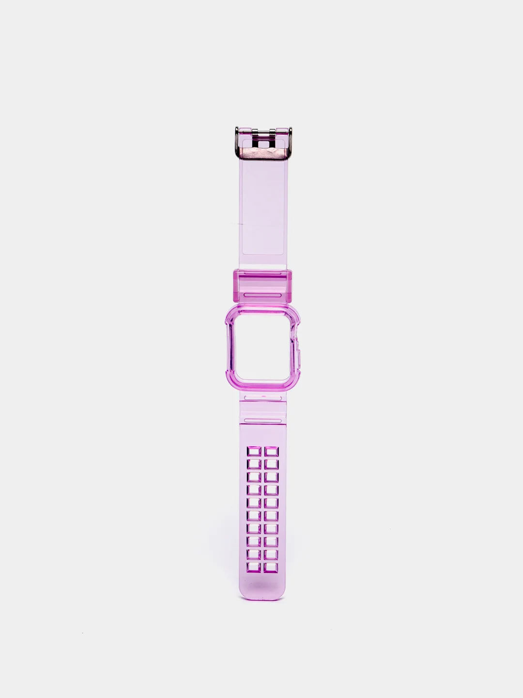Фиолетовый прозрачный ремешок для Apple Watch