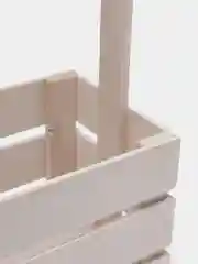 Белый ящик из реек с ручками 220х120х140мм. Корзинка.Кашпо.Бокс