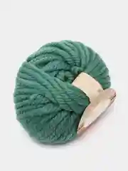 Зеленый пряжа Nako Pure Wool Plus, 100%шерсть, 100г/30м
