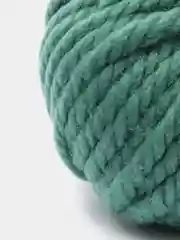 Зеленый пряжа Nako Pure Wool Plus, 100%шерсть, 100г/30м