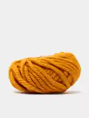 Горчичный пряжа Nako Pure Wool Plus, 100%шерсть, 100г/30м