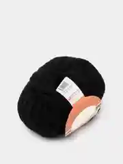 Черный пряжа Nako Pure Wool Plus, 100%шерсть, 100г/30м