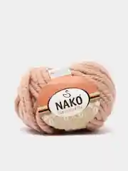 Карамельный пряжа Nako Pure Wool Plus, 100%шерсть, 100г/30м