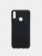 Черный чехол Huawei Y7 2019, Хуавей У7 2019 силиконовый с блестящими вставками