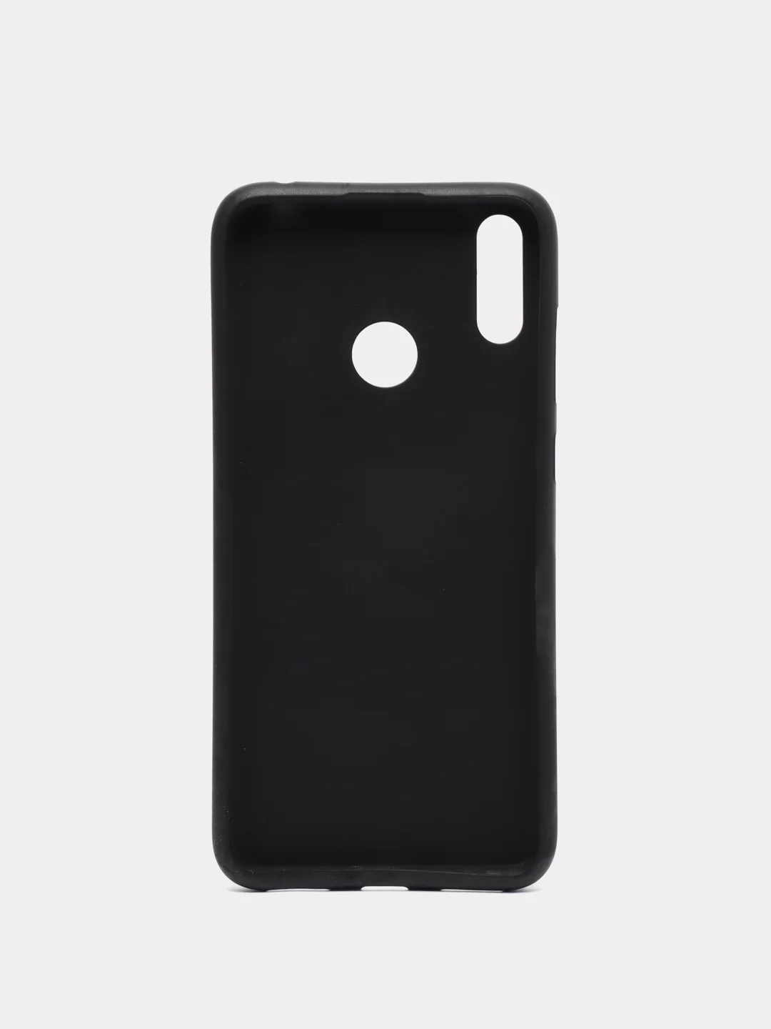 Черный чехол Huawei Y7 2019, Хуавей У7 2019 силиконовый с блестящими вставками