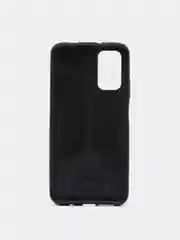 Красный силиконовый чехол накладка для Xiaomi Pocofone M3 с текстурой кожи (под кожу)