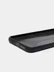 Красный силиконовый чехол накладка для Xiaomi Pocofone M3 с текстурой кожи (под кожу)