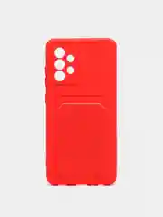 Красный wallet Чехол карман для карт Samsung A50 A30S, A31, A51 A71 A02 M02, A32, A52, A72, S20 FE