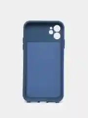 Темно-синий чехол для iPhone 11, 13, 12, Pro, Max, Mini, защита камеры, бархатный
