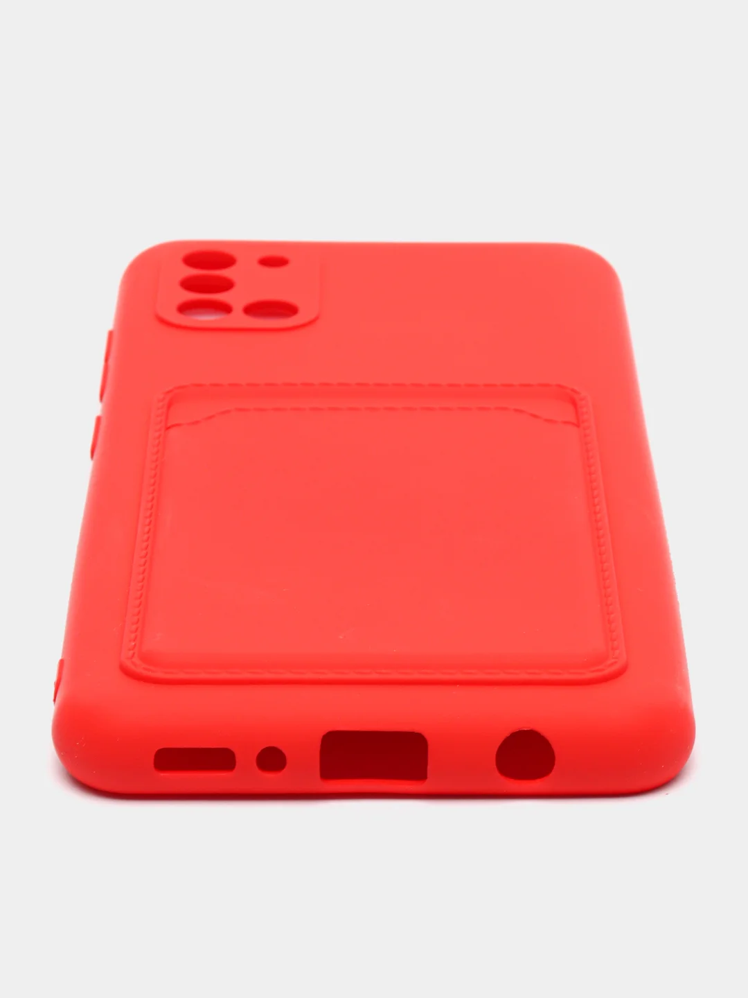 Красный wallet Чехол карман для карт Samsung A50 A30S, A31, A51 A71 A02 M02, A32, A52, A72, S20 FE