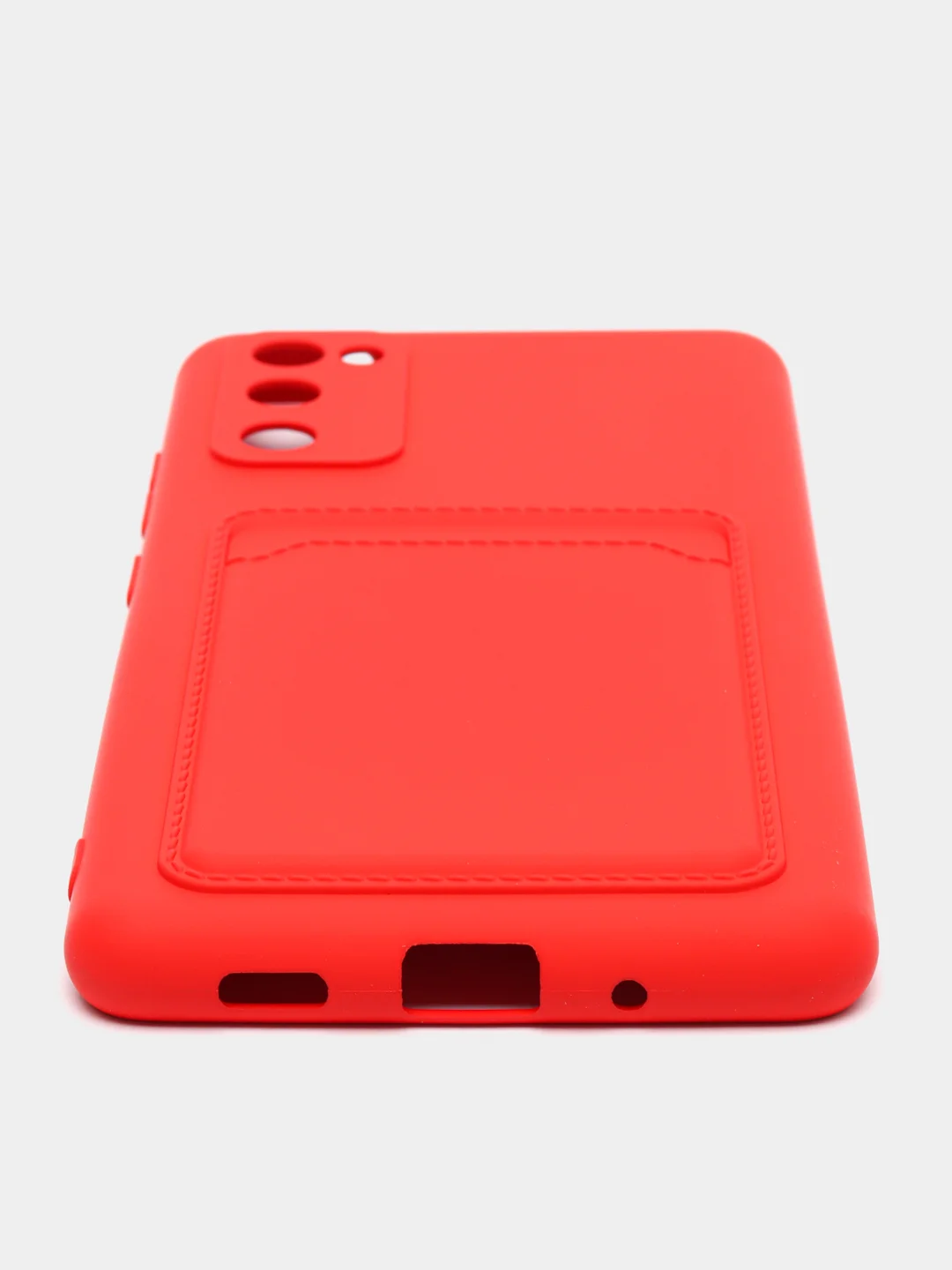 Красный wallet Чехол карман для карт Samsung A50 A30S, A31, A51 A71 A02 M02, A32, A52, A72, S20 FE