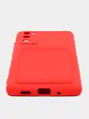 Красный wallet Чехол карман для карт Samsung A50 A30S, A31, A51 A71 A02 M02, A32, A52, A72, S20 FE