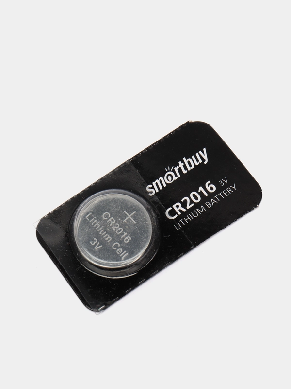 Батарейка Smartbuy CR2016, литиевая 3V