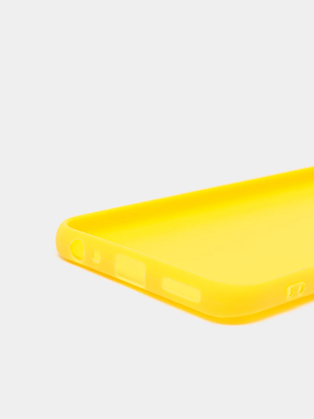 Желтый чехол силиконовый  Vivo Y17 / Y19 / Y20 / Y30 /