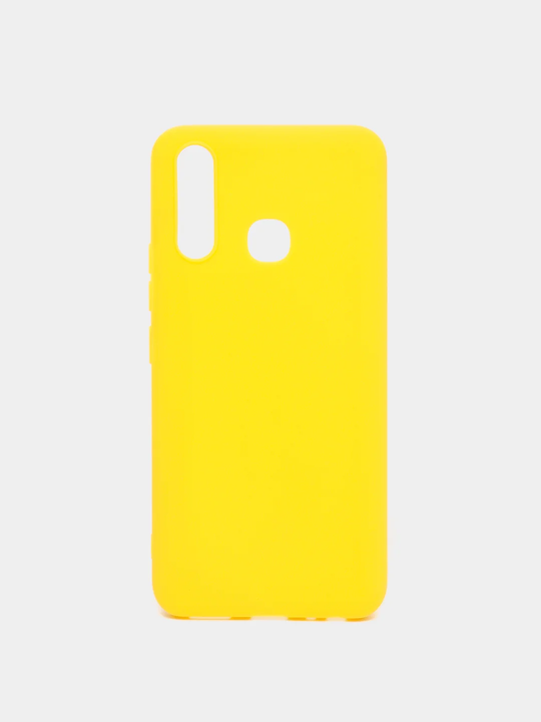 Желтый чехол силиконовый  Vivo Y17 / Y19 / Y20 / Y30 /