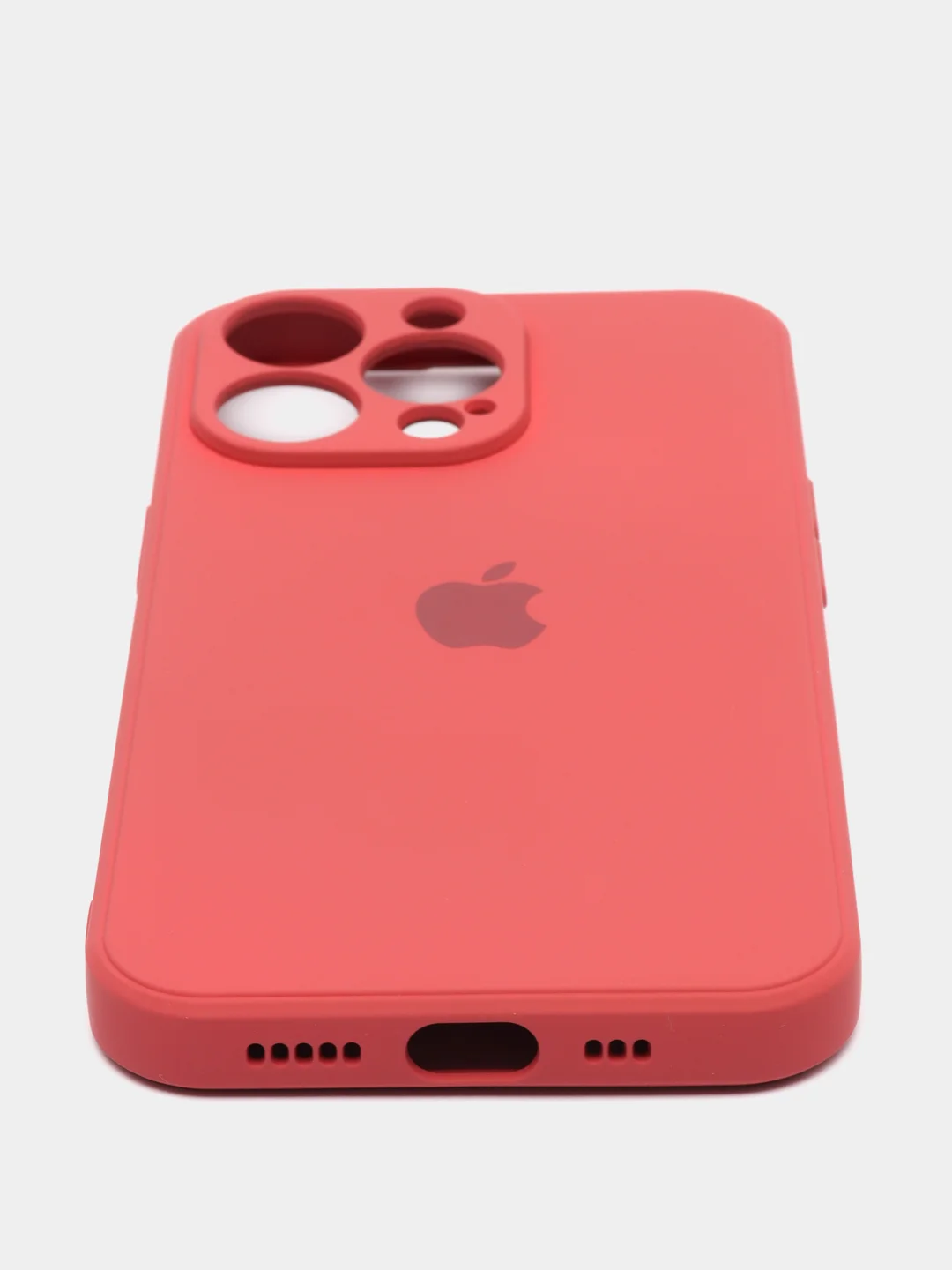 Коралловый чехол на iPhone 11, 13, 12, XR, Pro, Max, Mini, бархатный