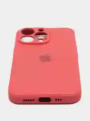 Коралловый чехол на iPhone 11, 13, 12, XR, Pro, Max, Mini, бархатный