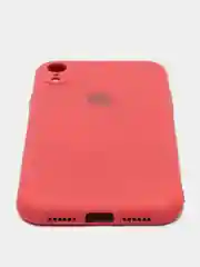 Коралловый чехол на iPhone 11, 13, 12, XR, Pro, Max, Mini, бархатный