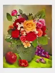 Серый алмазная мозаика вышивка 30 х 40