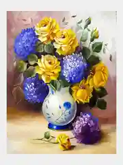 Серебряный алмазная мозаика вышивка 30 х 40