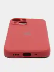Коралловый чехол на iPhone 11, 13, 12, XR, Pro, Max, Mini, бархатный