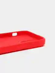 Красный чехол на iPhone 11, 13, 12, XR, Pro, Max, Mini, бархатный