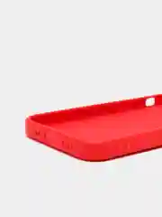 Красный чехол на iPhone 11, 13, 12, XR, Pro, Max, Mini, бархатный