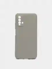Серый меланж xiaomi Redmi 9T Чехол силиконовый матовый Soft Touch