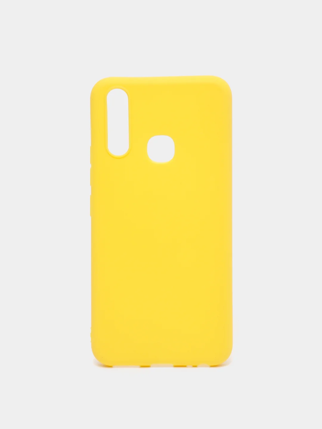 Желтый чехол силиконовый  Vivo Y17 / Y19 / Y20 / Y30 /