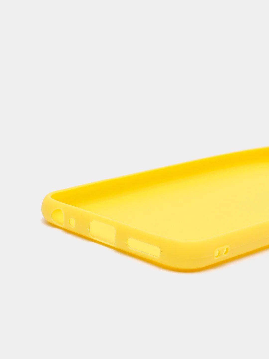 Желтый чехол силиконовый  Vivo Y17 / Y19 / Y20 / Y30 /
