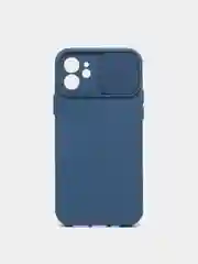 Темно-синий чехол для iPhone 11, 13, 12, Pro, Max, Mini, защита камеры, бархатный