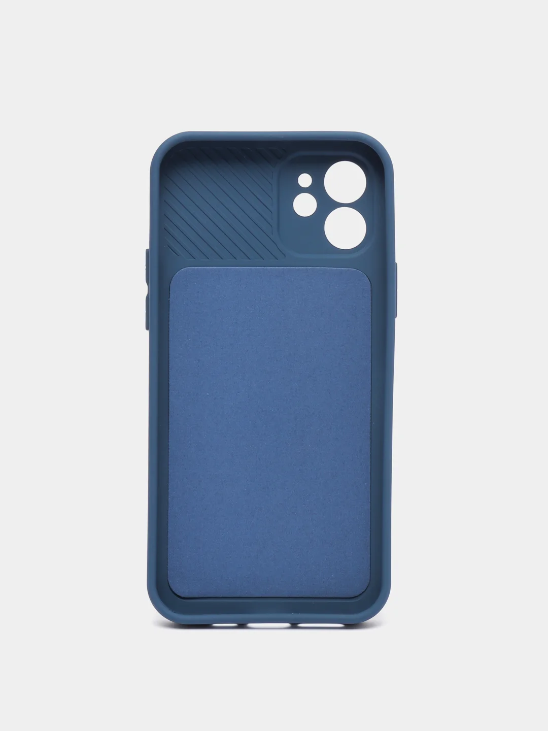 Темно-синий чехол для iPhone 11, 13, 12, Pro, Max, Mini, защита камеры, бархатный