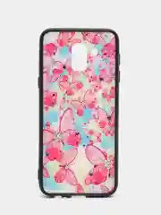 Вишнёвый чехол для Samsung J6 2018