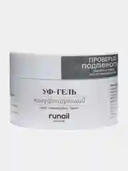 Розовый гель для наращивания/Камуфлирующий УФ-гель Runail Professional