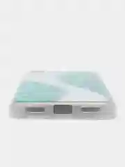 Индиго чехол Xiaomi Redmi 7A, Сяоми Редми 7А силиконовый с мраморным рисунком