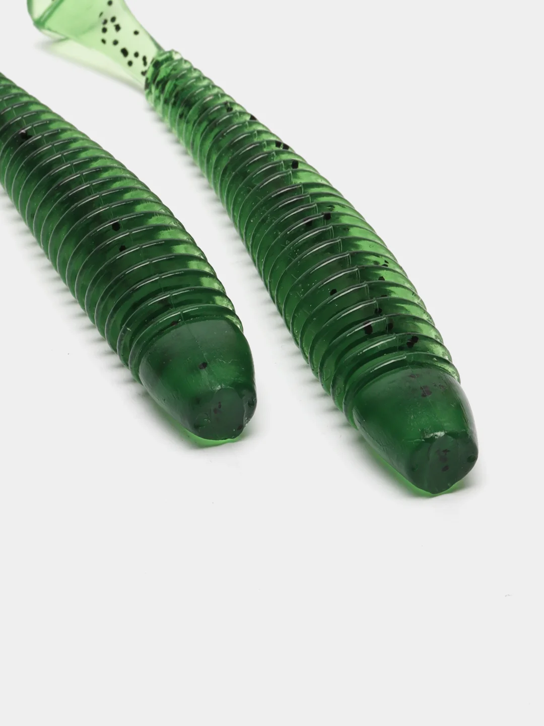 Белый силиконовые примнки RAF, Swing Impact 5.0, 125 mm, 4 штуки, Виброхвост