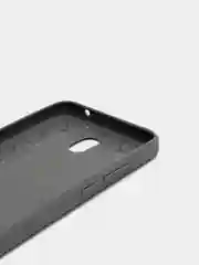 Серый чехол Xiaomi Redmi 8A со вставками под карбон