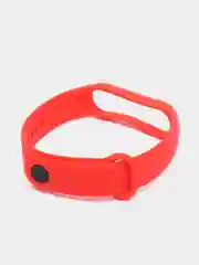 Красный силиконовый ремешок Xiaomi Mi Band 5,6