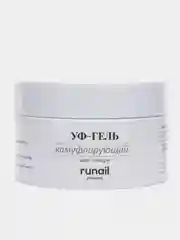 Бежевый меланж гель для наращивания/Камуфлирующий УФ-гель Runail Professional