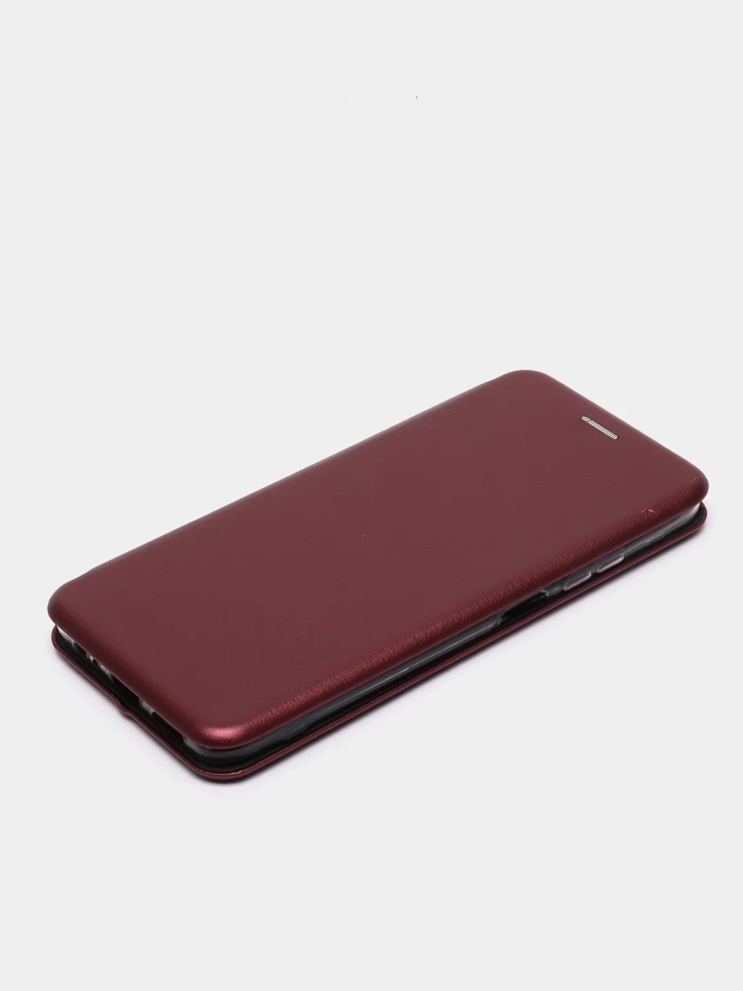 Багровый чехол-книжка для Xiaomi Redmi Note 10 / Redmi Note 10S / Poco M5S