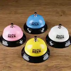 Звонок настольный "Ring for a beer", 7.5 х 7.5 х 6.5 см