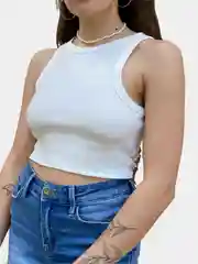 Белый топ женский