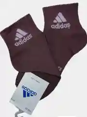 Бордовый носки детские, средней длины, хлопок