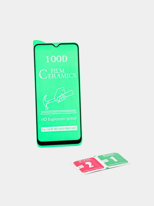 Гибкое жидкое защитное стекло CERAMICS 9D для Samsung Galaxy A02, A02s, M02