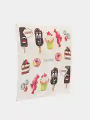 Золотой наклейки для ногтей, цветные