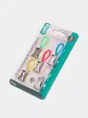 Прищепки с петлей 5 штук, держатель для полотенец