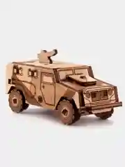 Деревянный конструктор UNIWOOD UNIT CAR с дополненной реальностью / Сборная модель