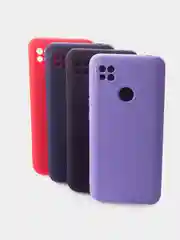 Бежевый чехол с бархатной подкладкой для Xiaomi Redmi 10A / Redmi 9C